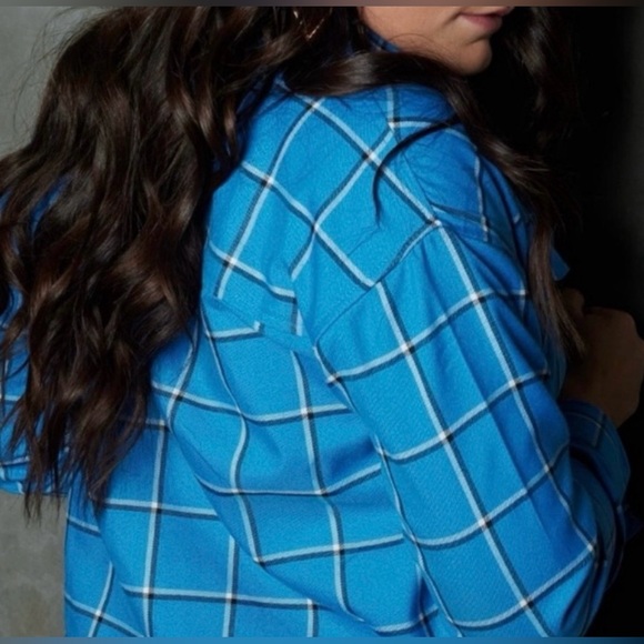 DIXXON Flannel Co. Brentwood Blue
Plaid Waistline Flannel NWT - Picture 4 of 13